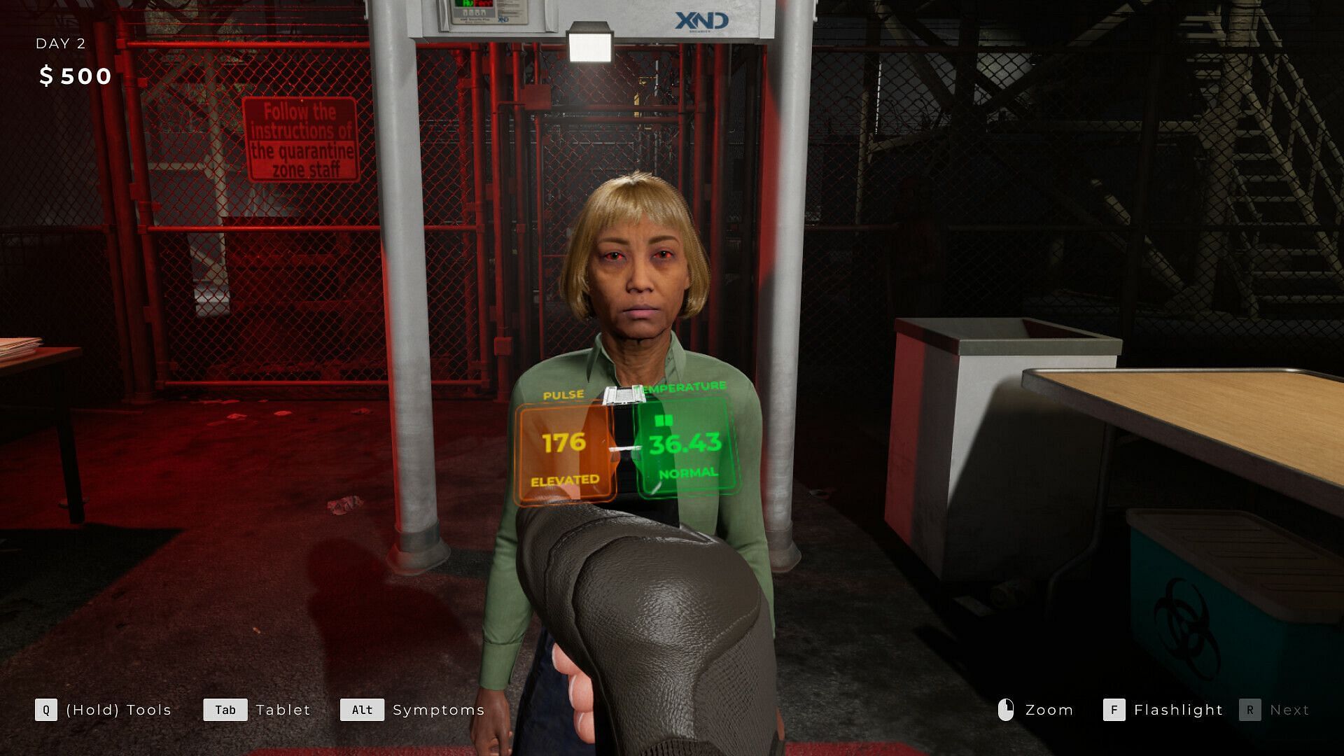 Gameplay glimpse from Quarantine Zone: The Last Check (Image via Brigada Games)