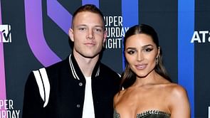 Christian McCaffrey's wife Olivia Culpo drops three-word message as she celebrates 33rd birthday with friends