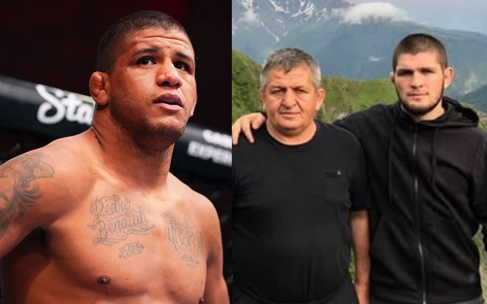 Gilbert Burns credits Abdulmanap Nurmagomedov for Khabib Nurmagomedov