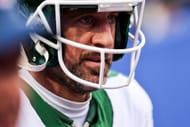 Former New York Jets QB Aaron Rodgers - Source: Getty