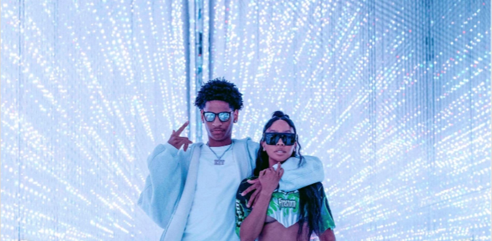 La La and Kiyan Anthony (source: IG/ lala)