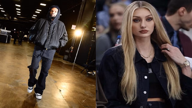 An image of Kevin Durant and Cameron Brink side by side