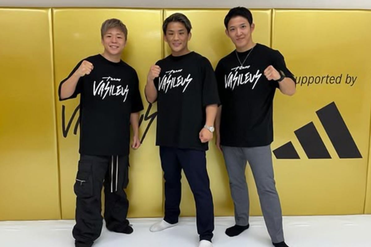 Takeru Segawa (left), Yuki Yoza (middle), and Masaaki Noiri (right) | Image credit: ONE Championship
