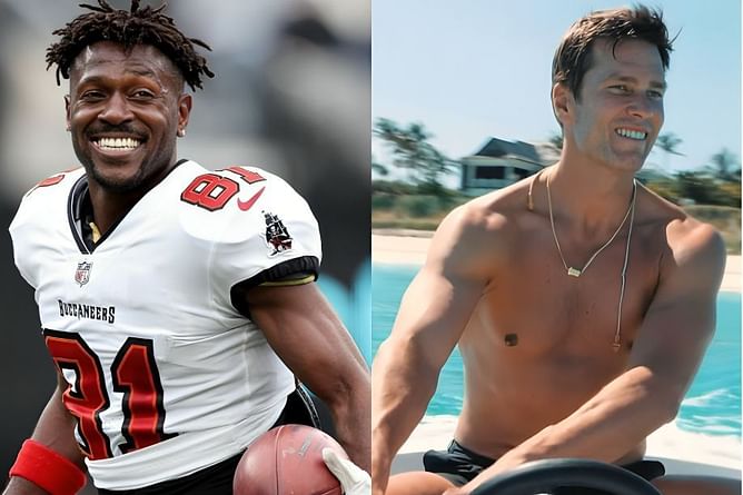 "WTF" - Antonio Brown reacts to Tom Brady asking ex-Steelers WR to not "miss psychologist appointments"