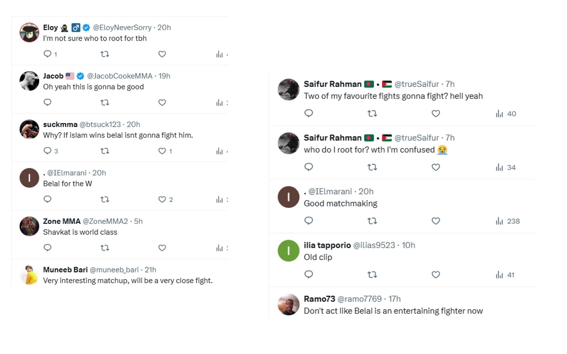 [Images Courtesy: @RedCorner_MMA tweet thread on X]