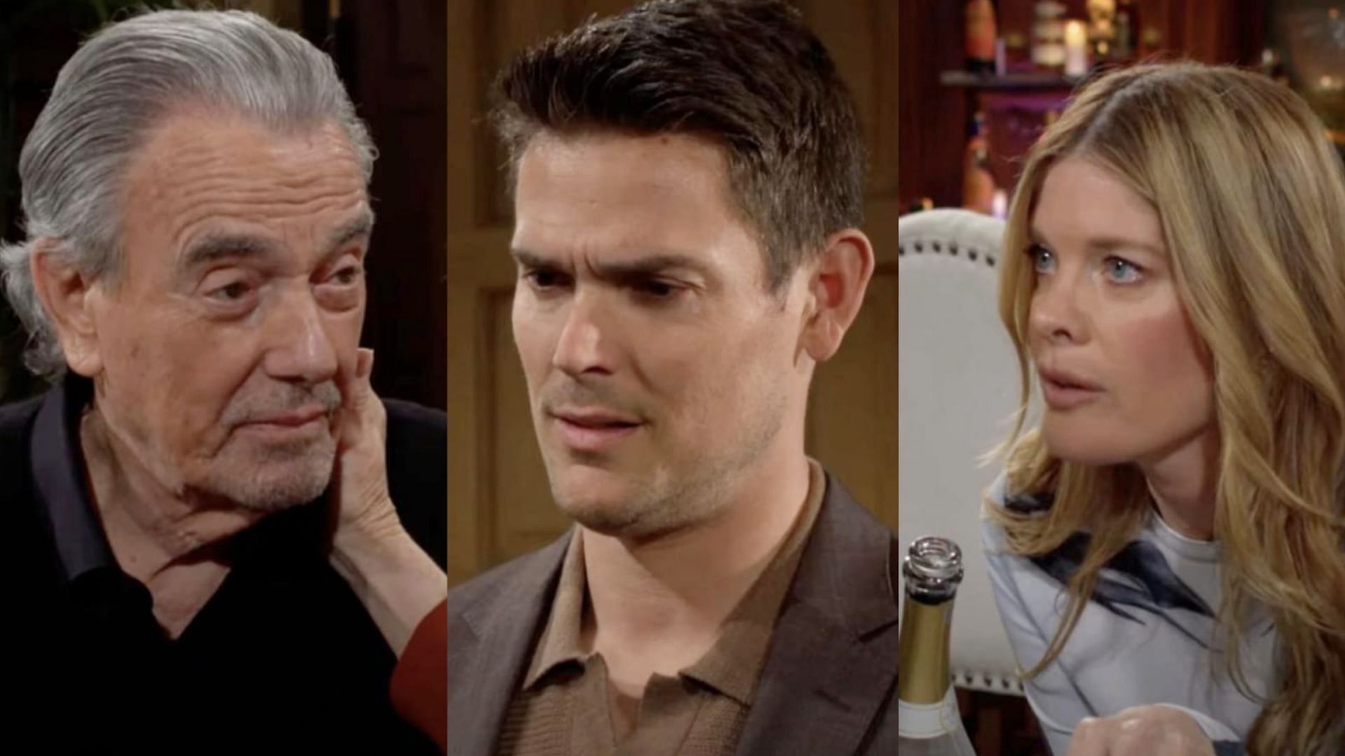 Victor, Adam and Phyllis (Image via Youtube / Y&amp;R INSIDER)