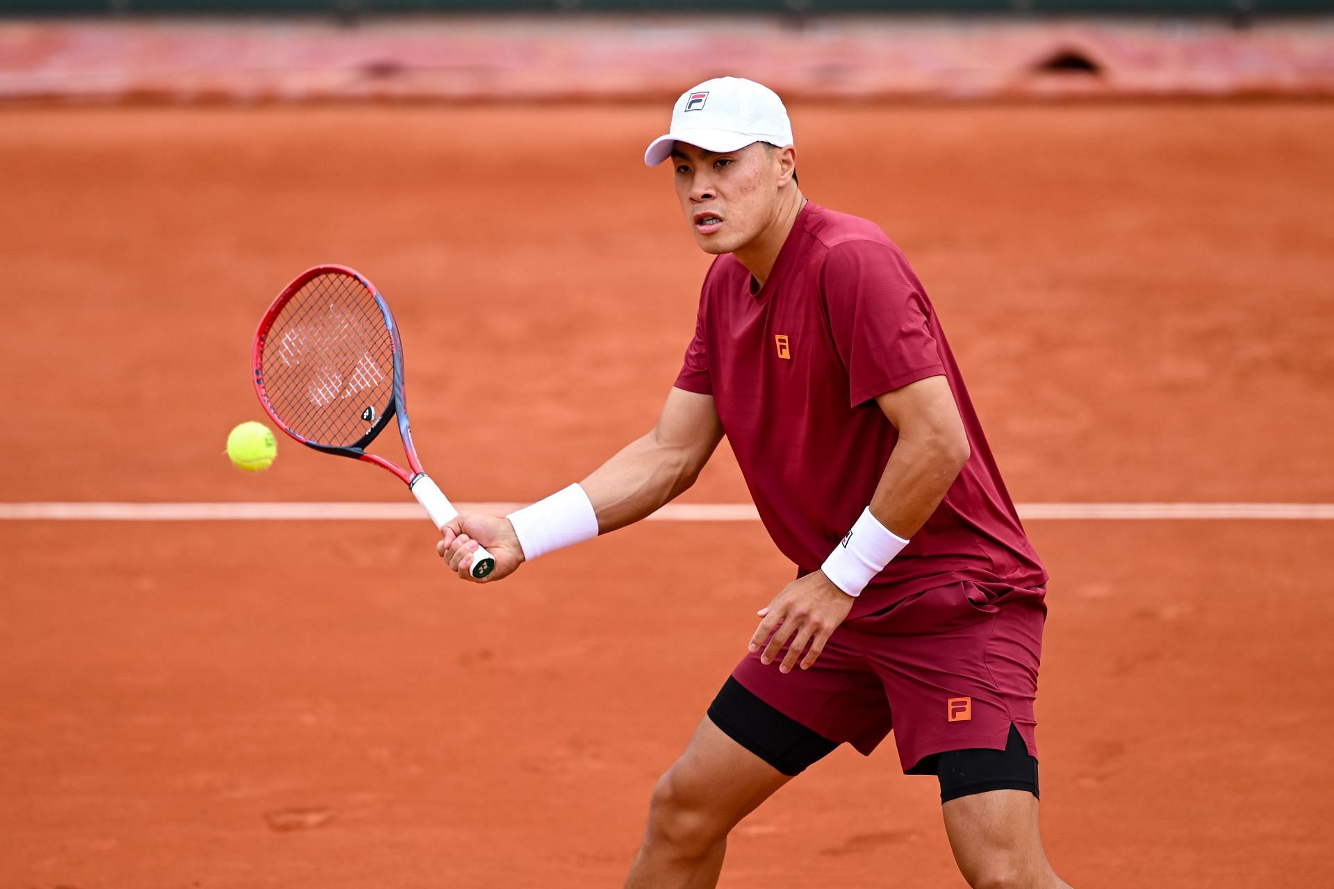 Brandon Nakaahima pictured at the 2025 French Open | Image Source: Getty