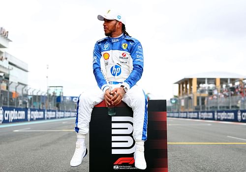 Lewis Hamilton at F1 Grand Prix of Miami - Sprint & Qualifying - Source: Getty