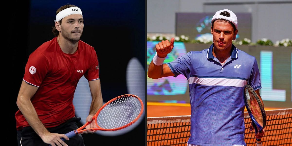 Taylor Fritz vs Daniel Altmaier is one of the first-round matches at the French Open 2025. (Photos: Getty)