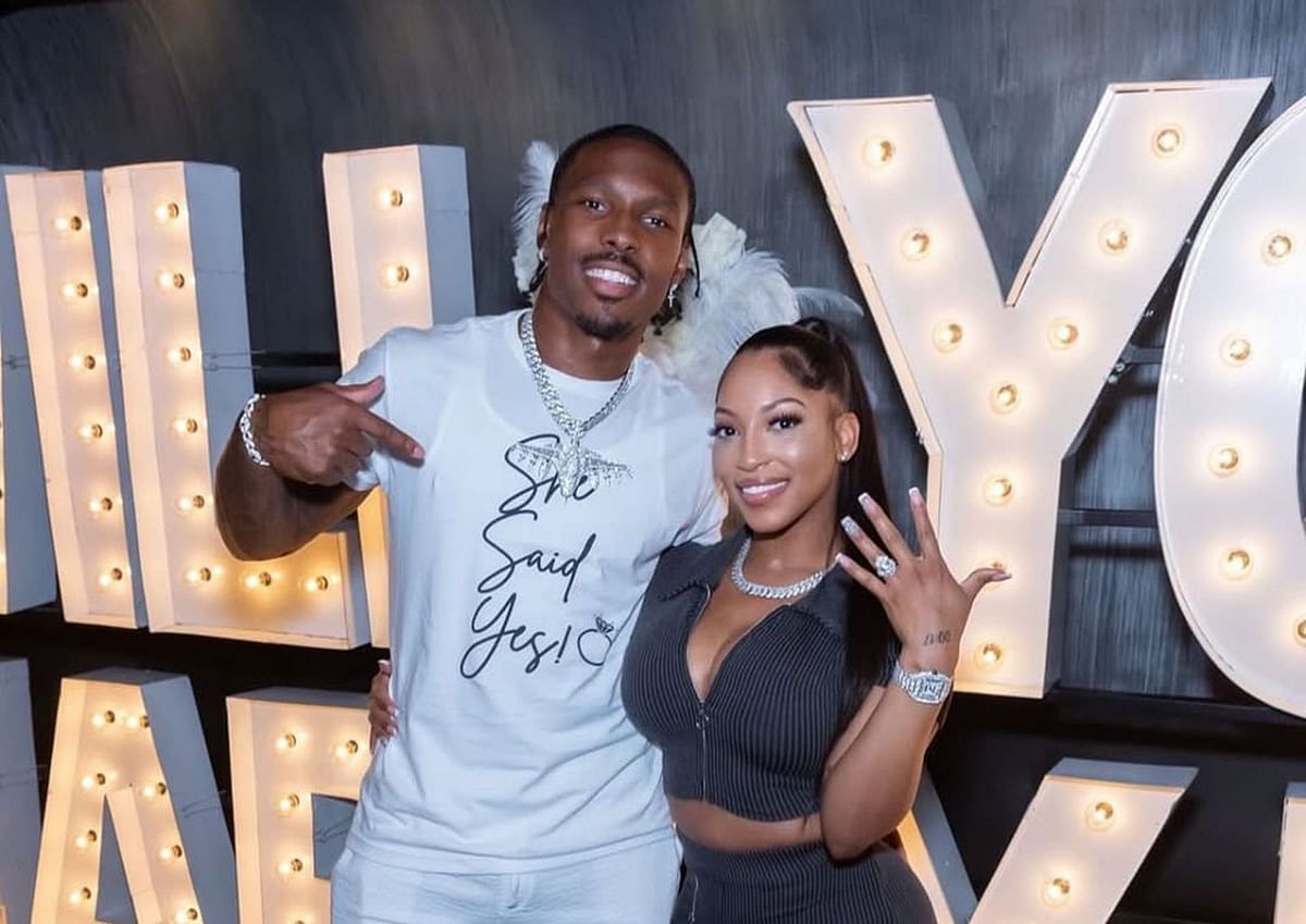 Mecole Hardman Jr.’s fiancée Chariah Gordon relives childhood memories: "I'm this old"