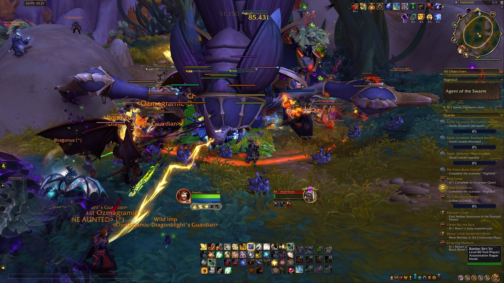 World of Warcraft is a fast-paced game, and it&#039;s not always clear what you need to do - this update will help (Image via Blizzard Entertaniment)