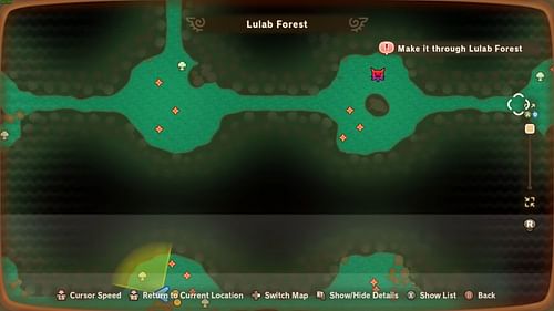 Lulab Forest (Image via LEVEL5 || YouTube/@NotTheAverageGamerz)