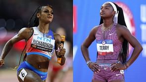 Sha'Carri Richardson's teammate TeeTee Terry lashes out at fan after receiving criticism for World Athletics Relay performance