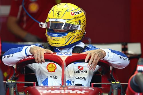 Lewis Hamilton at the F1 Grand Prix of Miami - Source: Getty