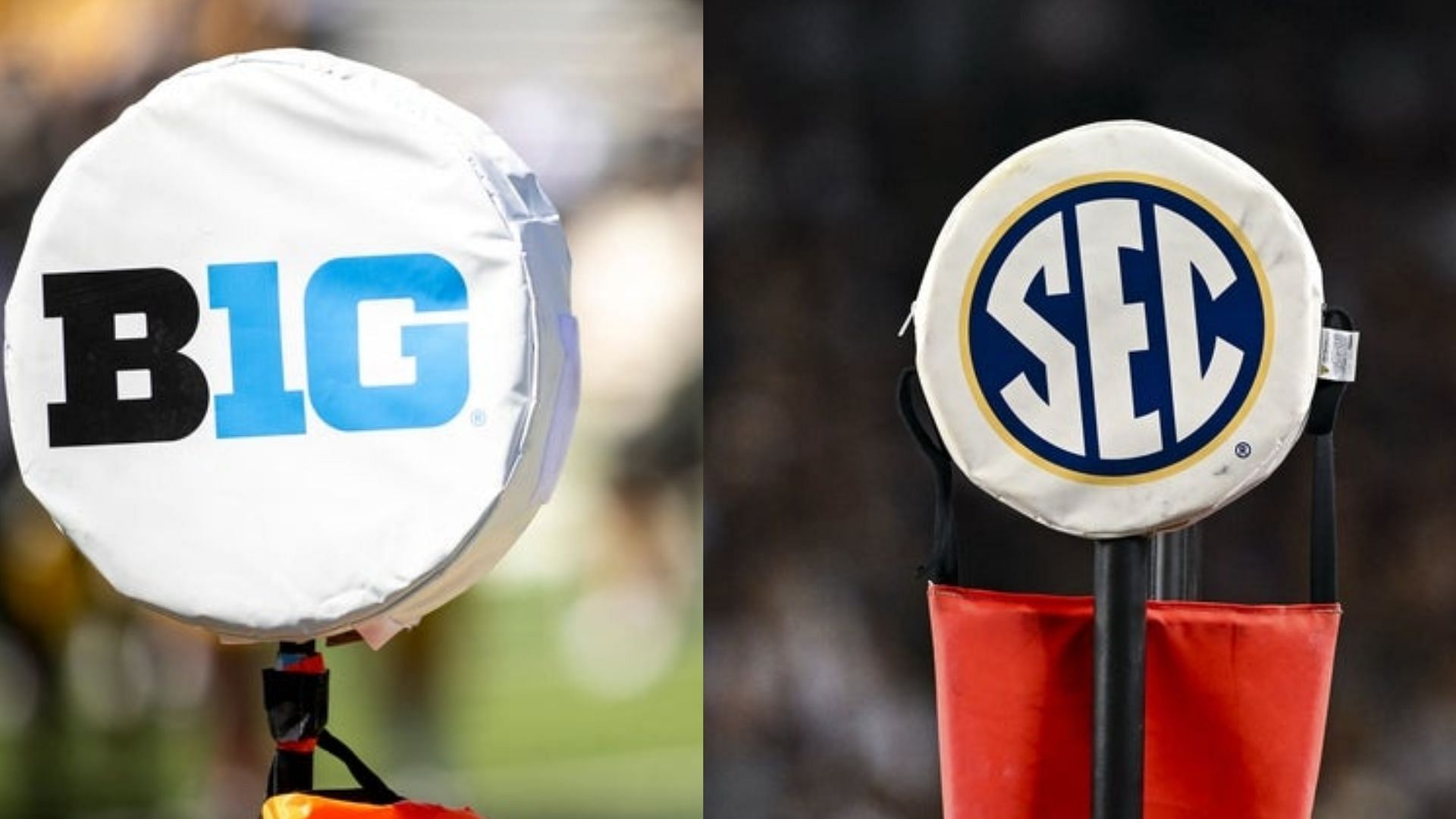 The Big Ten and SEC conferences 