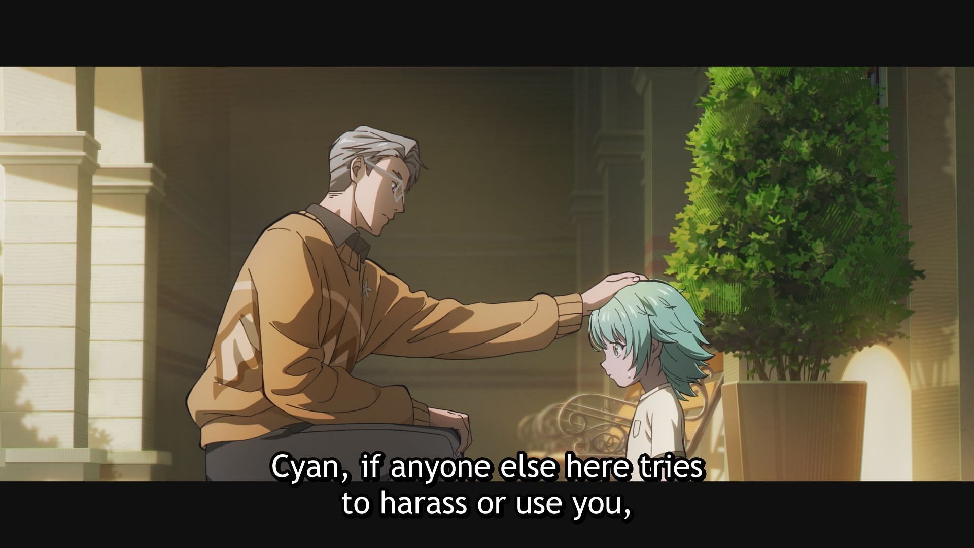 Cyan and the Dean (Image via Pb Animation, LAN Studio, Paper Plane Animation Studio)
