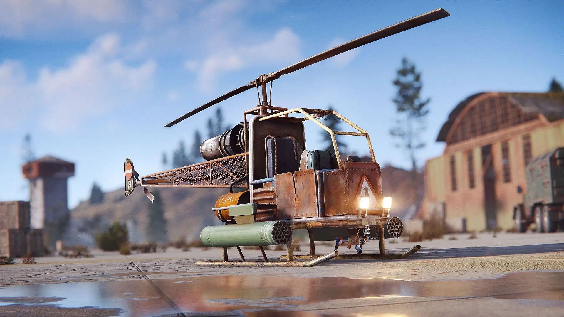 Attack Helicopter in Rust