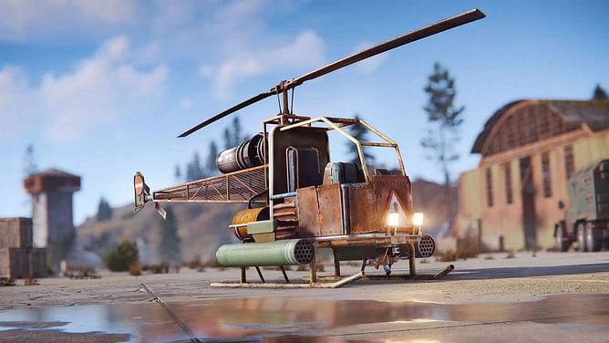 Attack Helicopter in Rust might get a major buff in future update