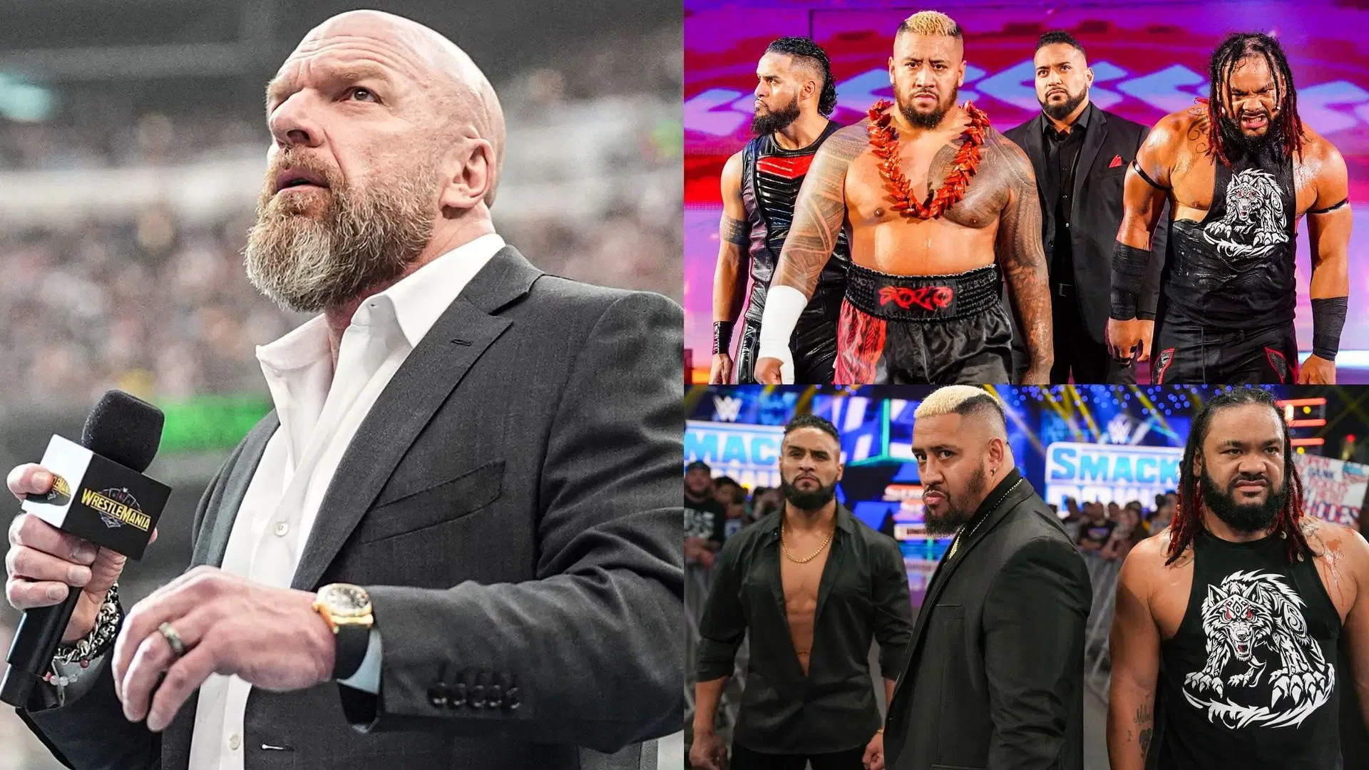Triple H to announce a Bloodline Civil War? [Image Credits: wwe.com photots]
