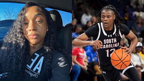 MiLaysia Fulwiley hypes up GF, JaMeesia Ford, as South Carolina track star gears up for championship week