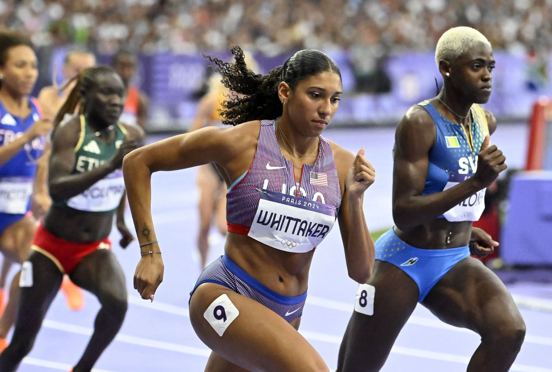Whittaker na olympijských hrách v Paríži (zdroj obrázka: Getty)