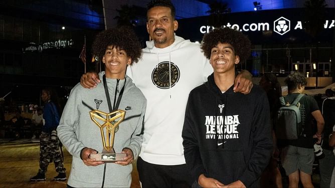 Matt Barnes checks hater who brutally mocks son’s game in front of HoF coach