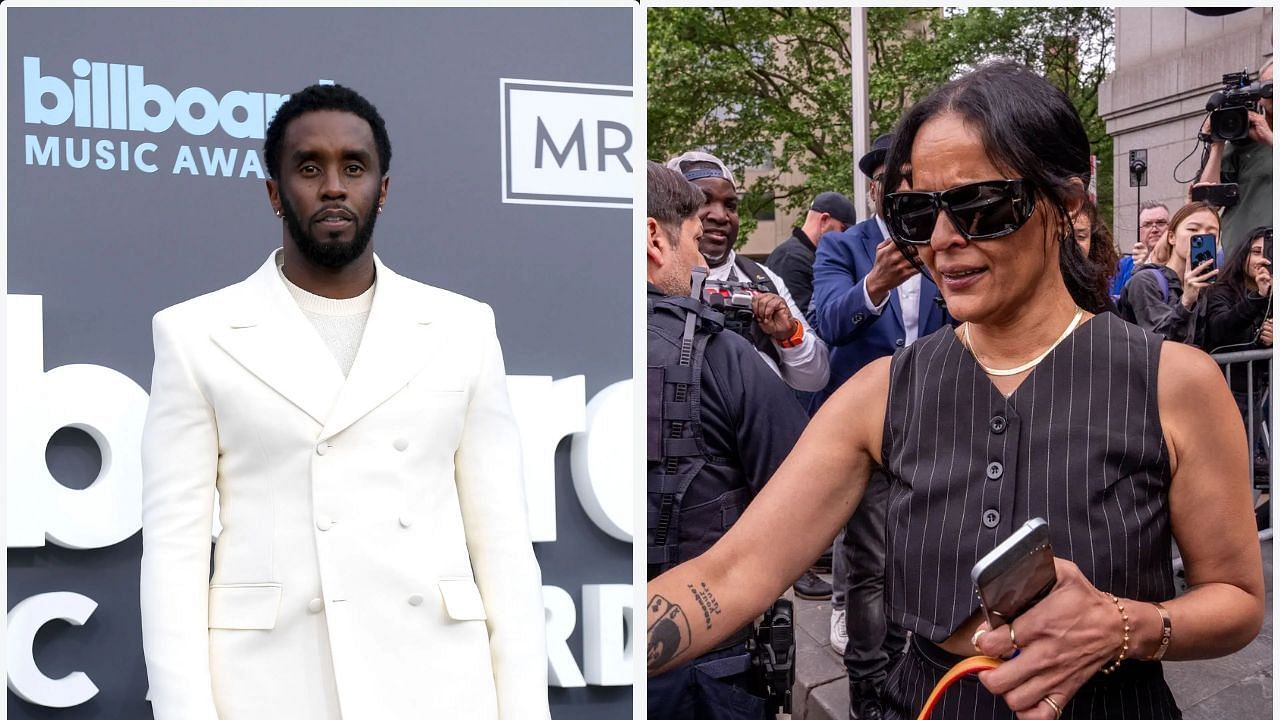 L to R:  Diddy and Capricorn Clark (both images via Getty)