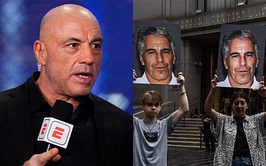 "That's a hostage video" - Joe Rogan explores new suspicions after FBI chiefs Dan Bongino and Kash Patel speak on Jeffrey Epstein case
