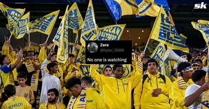 "No one is watching", "This is so dumb" - Al-Nassr fans in disbelief as Cristiano Ronaldo misses second consecutive SPL game