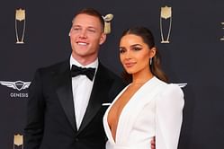 “I forgot to pack workout tops”: Christian McCaffrey’s wife Olivia Culpo shows off cute baby bump in makeshift gym outfit