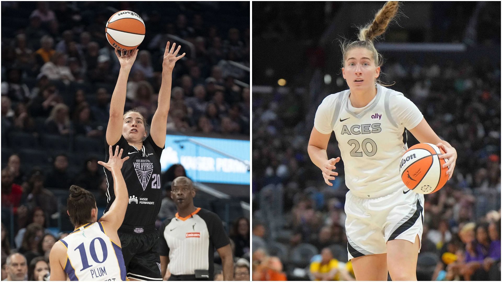 Kate Martin Stats Tonight for May 6. (Photos: IMAGN)