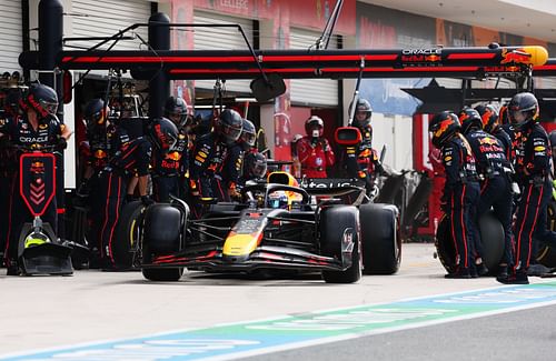 Max Verstappen during the F1 Grand Prix of Miami - Source: Getty