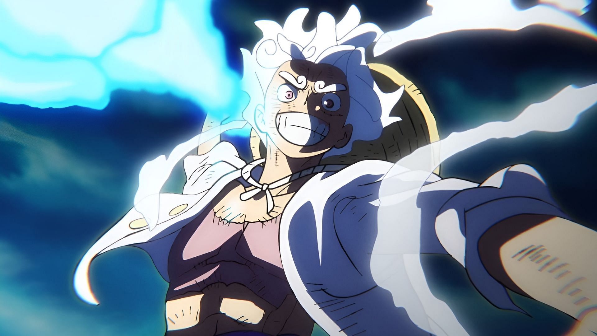 Luffy activates gear 5 (Image via Toei Animation)