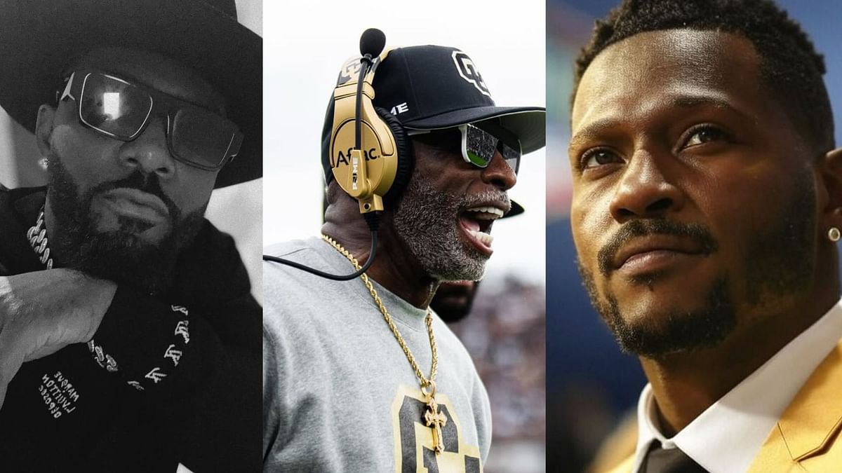 "I love everything he's doing" - Cowboys icon Dez Bryant sides with Antonio Brown over Deion Sanders beef on Twitter