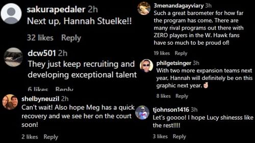 Image via the comments of the Instagram post.