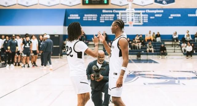 Jayden Alexander and Bryce James share a moment (Source: IG/ justjayden22)
