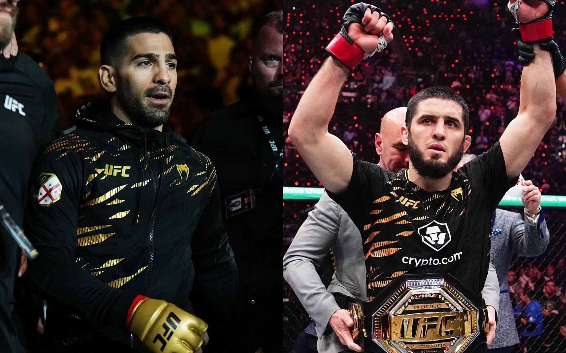 Welterweight move sparks debate whether Islam Makhachev dodged Ilia Topuria [Image courtesy: Getty Images]