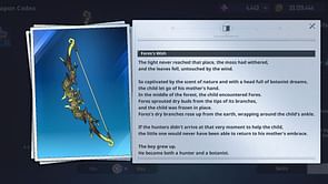 Solo Leveling Arise Fores's Wish weapon guide: How to get, stats, and skills