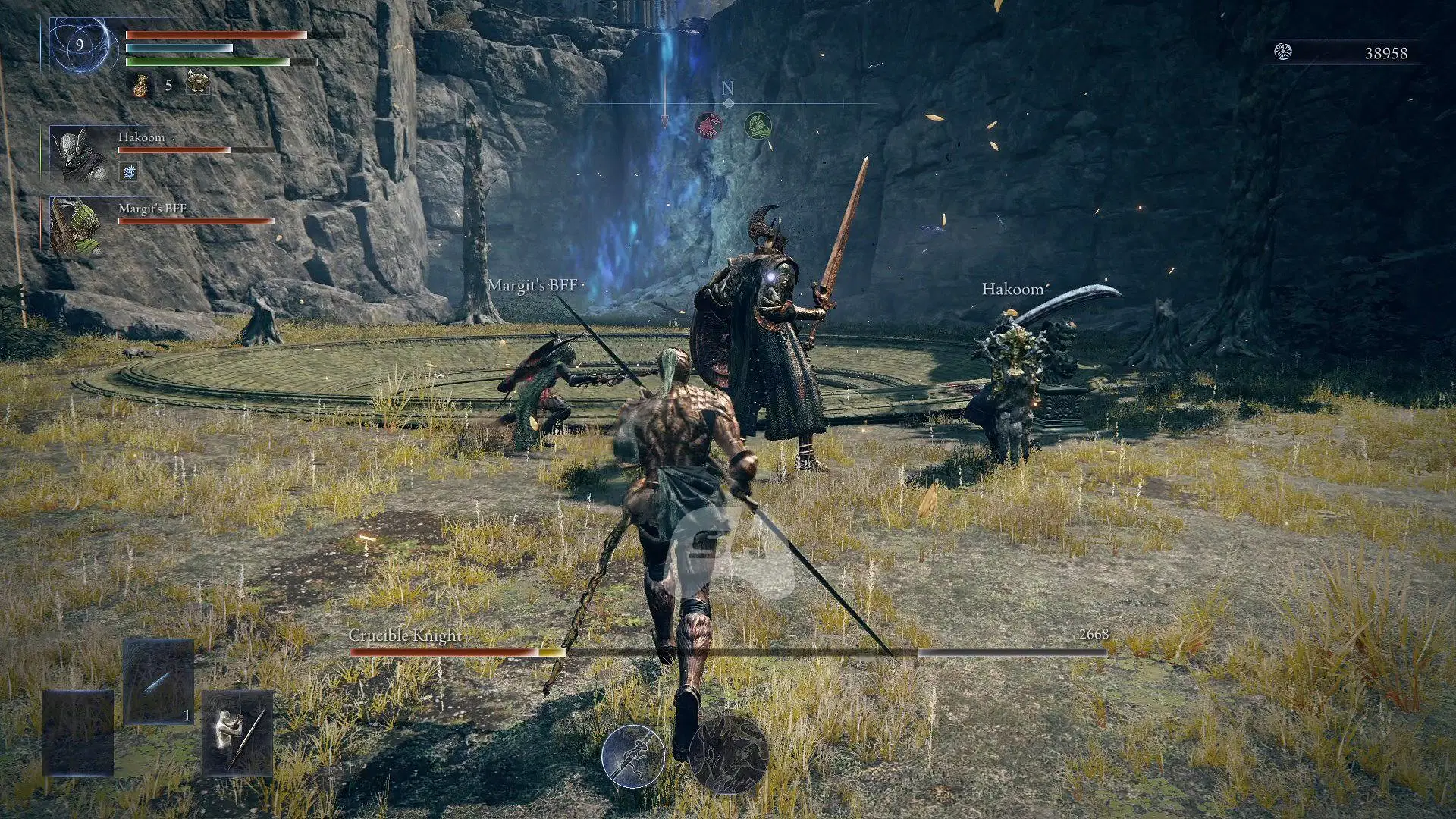 Defeat the Evergaol bosses to level up fast (Image via Sportskeeda Gaming || FromSoftware)