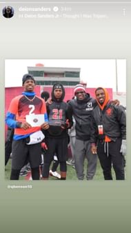 As Shedeur and Shilo settle in their NFL homes, Coach Prime goes down memory lane resharing old picture with kids