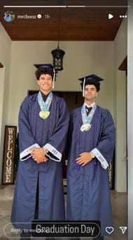 Carlos Boozer and ex-wife CeCe celebrate twins sons Cameron and Cayden Boozer as they graduate high school (Image: IG/ Cameron Boozer)