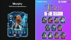 EA FC 25 Jacob Murphy TOTS Honourable Mentions SBC: All tasks and cheapest solutions