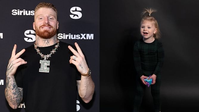 Maxx Crosby enjoys day out with daughter Ella ahead of Raiders OTAs