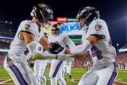 Ravens' Marlon Humphrey gets his jokes off over Kyle Hamilton being included in NFL safety's Mount Rushmore