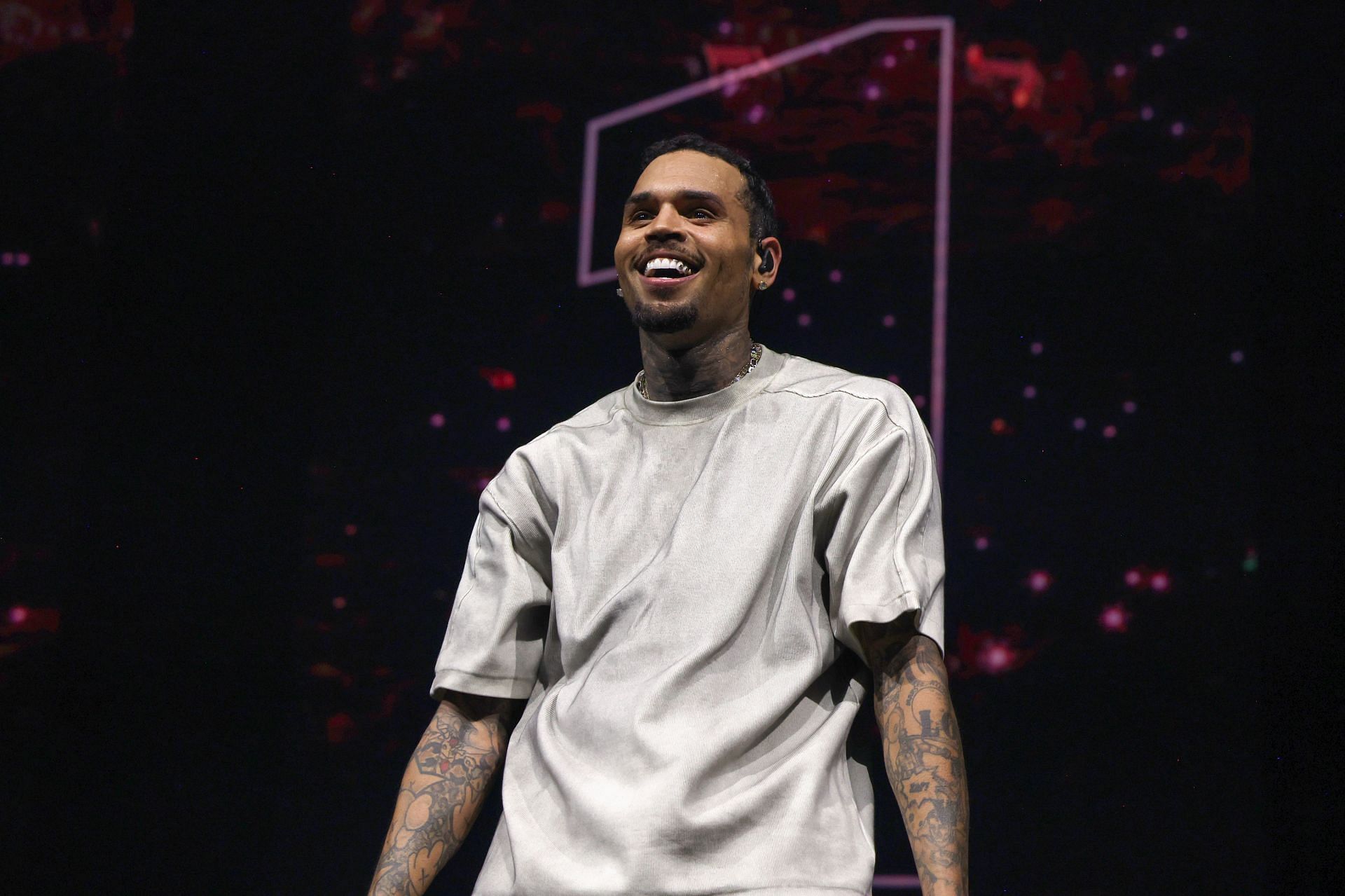 Chris Brown - The 11:11 Tour - New York - Source: Getty
