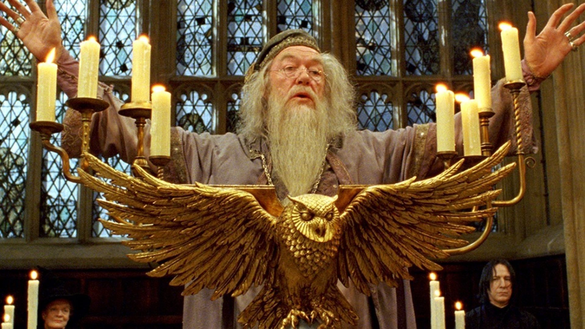 Michael Gambon seen as Dumbledore in the Harry Potter film franchise (Image via Instagram/@harrypotter)