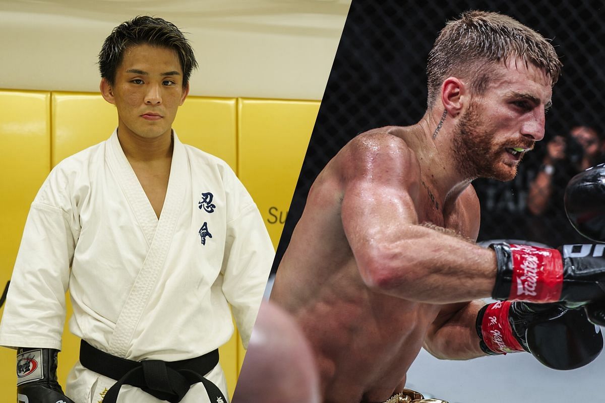 Yuki Yoza (left) and Jonathan Haggerty (right). [Photos from ONE Championship]