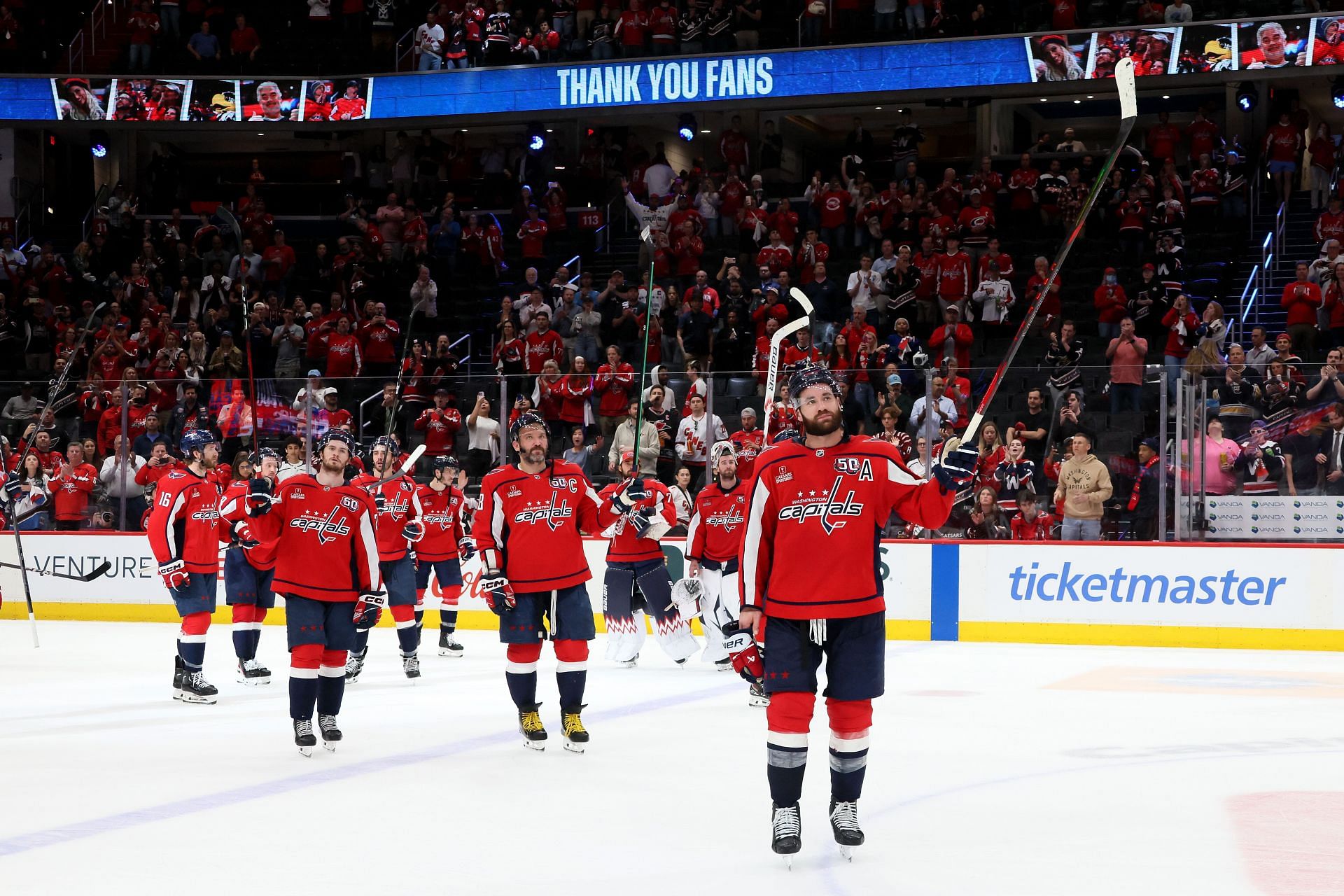 Carolina Hurricanes v Washington Capitals - Game Five - Source: Getty
