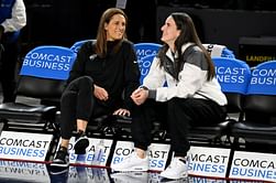 Caitlin Clark gets kicked out by Fever coach Stephanie White in lighthearted courtside moment