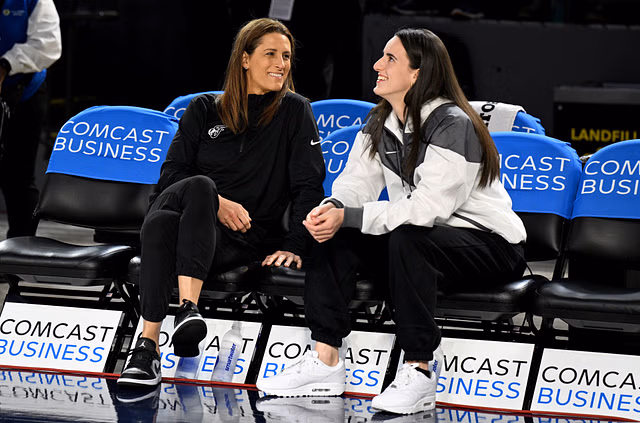 Caitlin Clark gets kicked out by Fever coach Stephanie White in lighthearted  courtside moment